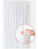 White Foil Curtain -8ft by 3ft