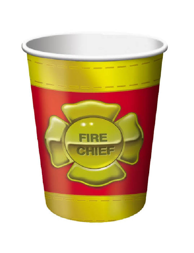 Fire Fighter Cups -8pcs