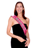 Bachelorette Sequence Fabric Sash