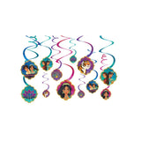 Disney Aladdin Swirl Decoration 12pcs