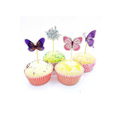 Butterfly Cupcake Pics -24pcs