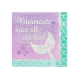 Mermaid Shine Lunch Napkins 16pcs