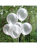 Transparent Latex Balloons- 15pcs