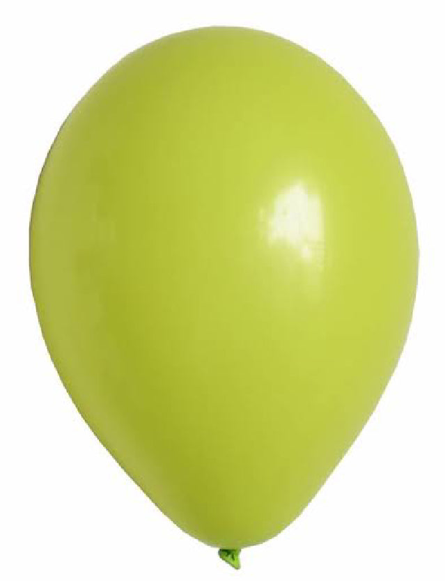 Lime Green Latex Balloons- 15pcs