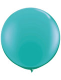 Dark Turquoise Matte Jumbo Balloon-36″