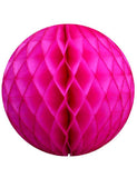 Pink Honeycomb Ball -10″