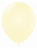 Pastel Yellow latex balloons-15pcs