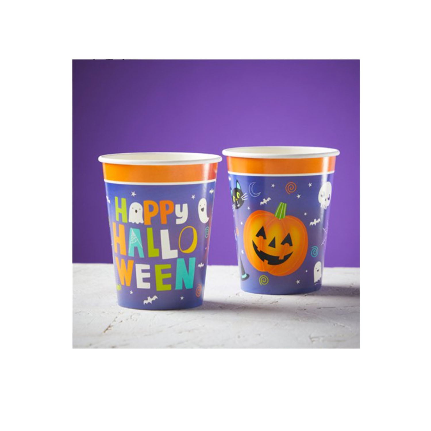 Halloween Friends Cups – 8pcs