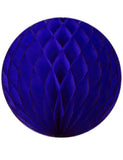 Dark Blue Honeycomb Ball -10″