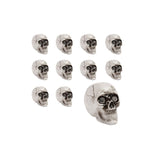 MINI PLASTIC SKULLS FAVOR - 12pcs