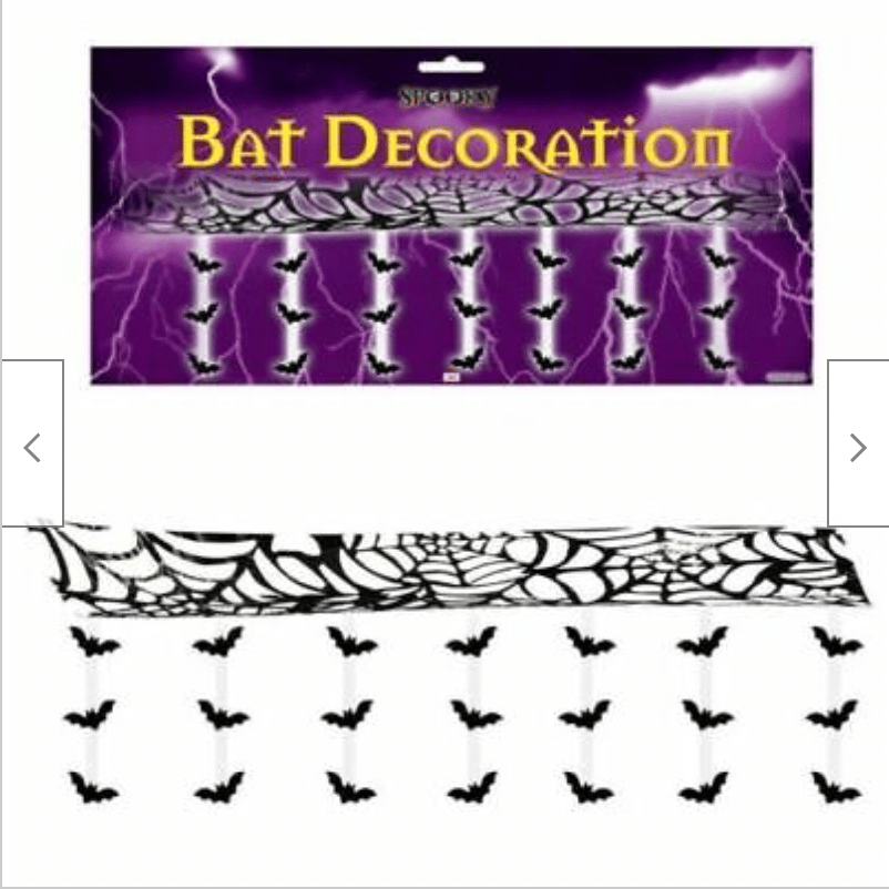 Halloween Bat Ceiling Decoration -12ft
