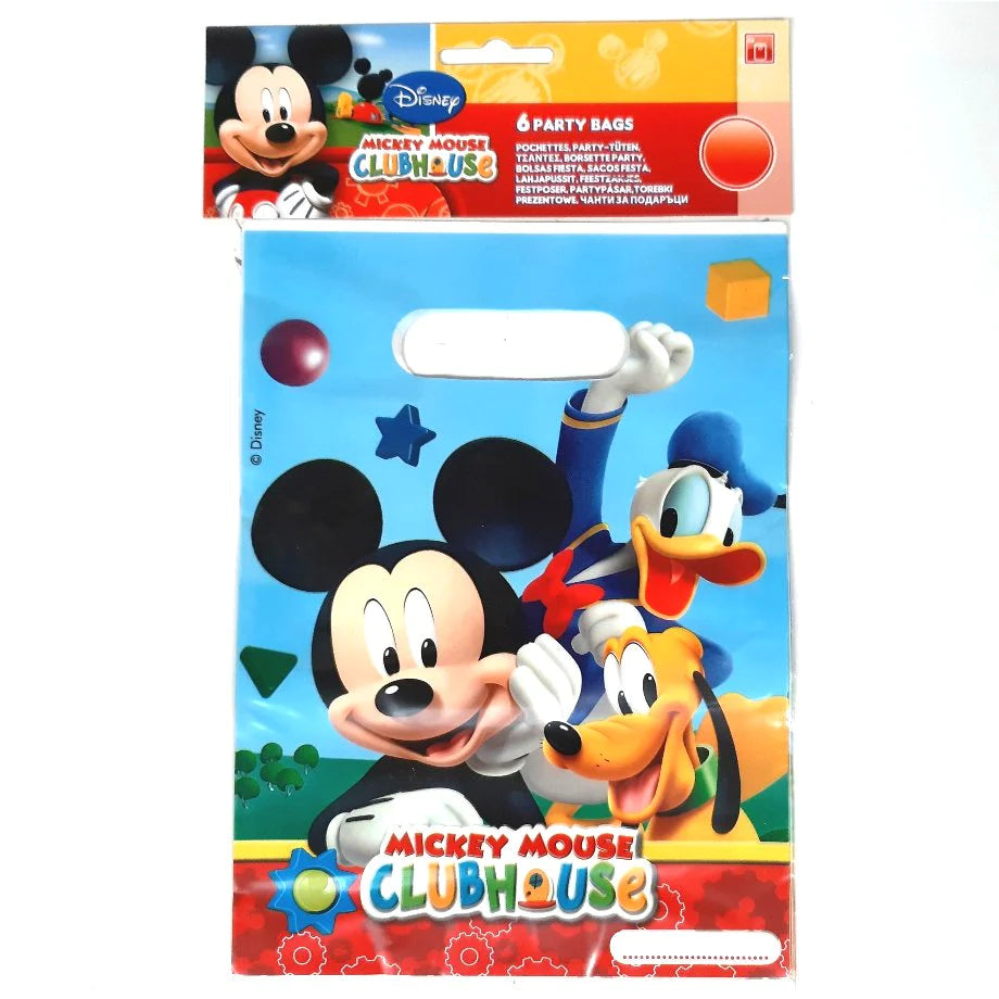 Mickey mouse Goodie Bags-6pcs