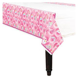 BIrthday Princess Plastic Table Cover 54 x 102 in