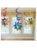 Mickey Mouse Swirl decoration-6pcs