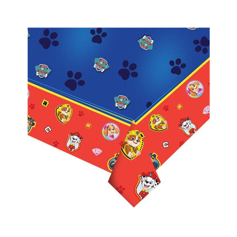 Procos Paw Patrol Party Tablecover - 120x180cm, Kids Birthday Table Cloth Decorations