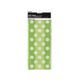 Lime Green Cello Party Bags -20pcs