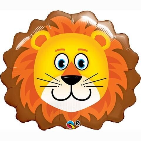 Lion Head Foil Balloon -29″