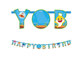 Baby Shark Add an Age Birthday Banner