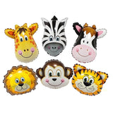 Wild Kingdom 25″ Face Balloons