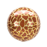 Giraffe print Orbz Balloon 24″