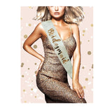 Rose Gold Bridesmaid Sash