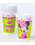 Minnie mouse Plastic Cups -8pcs