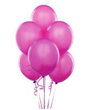 Bright Pink Latex Balloons- 15pcs