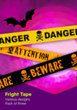 Halloween Fright Tape-3 rolls
