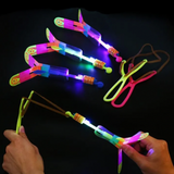 Flying Toy with light -6pcs in a pack