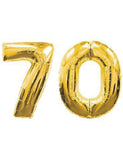 Foil Giant Balloons 32″ , Number 7 & 0-other colours available