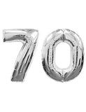 Foil Giant Balloons 32″ , Number 7 & 0-other colours available