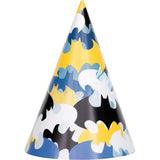 Batman Party Hats- 8pcs