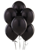 Black Latex Balloons- 15pcs