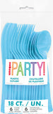 Powder Blue Cutlery Set -18pcs