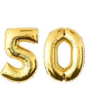 Foil Giant Balloon 32″ Number 5 & 0-other colours available