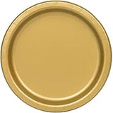 Gold 9" Paper Plates -16pcs
