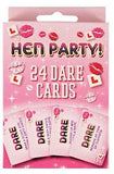 Hen Party Dare Cards -24pcs