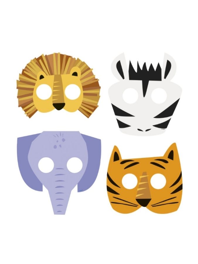 Wild Kingdom Face Masks -8pcs