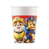 Paw Patrol Cups 8/pkt