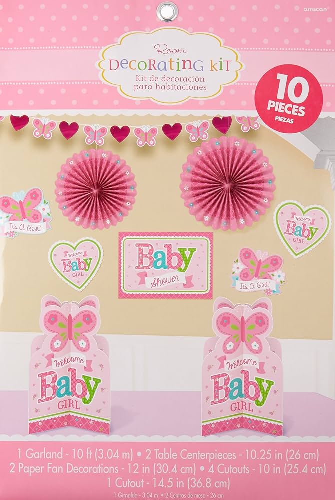 It’s A Girl Room Decorating Kit